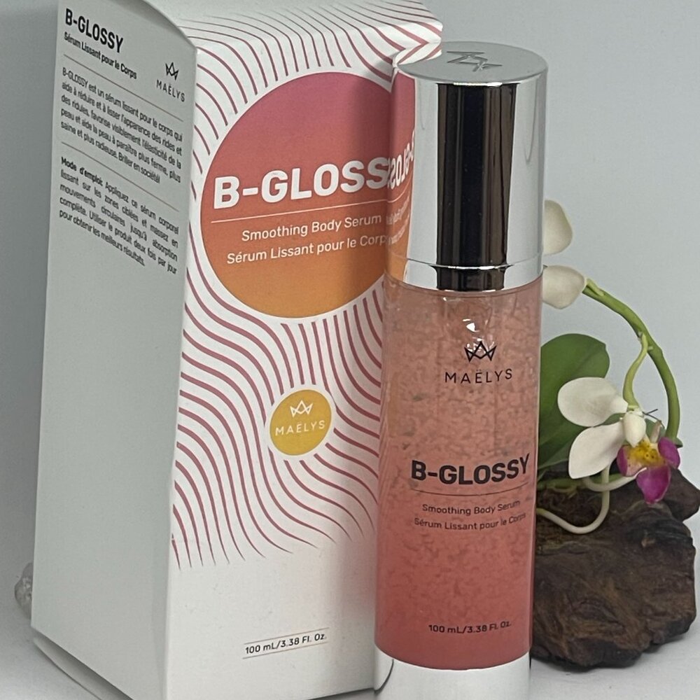 Maelys B-Glossy Smoothing Body Serum - 3.38 fl oz / 100 ml - New in Box - Picture 2 of 4